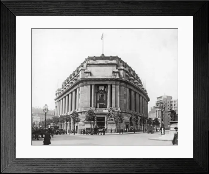 : Australia House in the Strand, circa 1925 : Australia House in the Strand, circa 1925