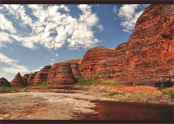 Bee Hive formations at the Bungle Bungles in Western Australia