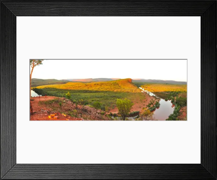 Framed Print : Brancos lookout Pano