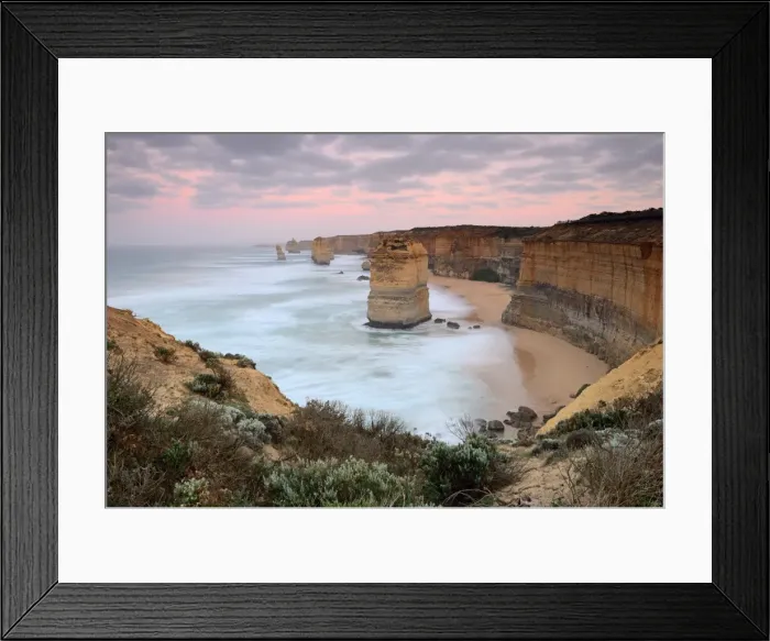 Framed Print : Sunrise scenery ar Twelve apostles, Victoria
