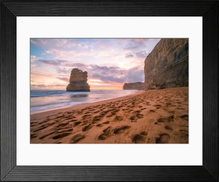 Framed Print : Gibson steps, Twelve Apostle, Australia