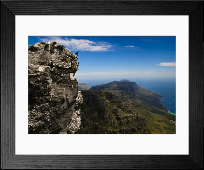 Framed Print : View of the Twelve Apostles from Table Mountain Framed Print : View of the Twelve Apostles from Table Mountain