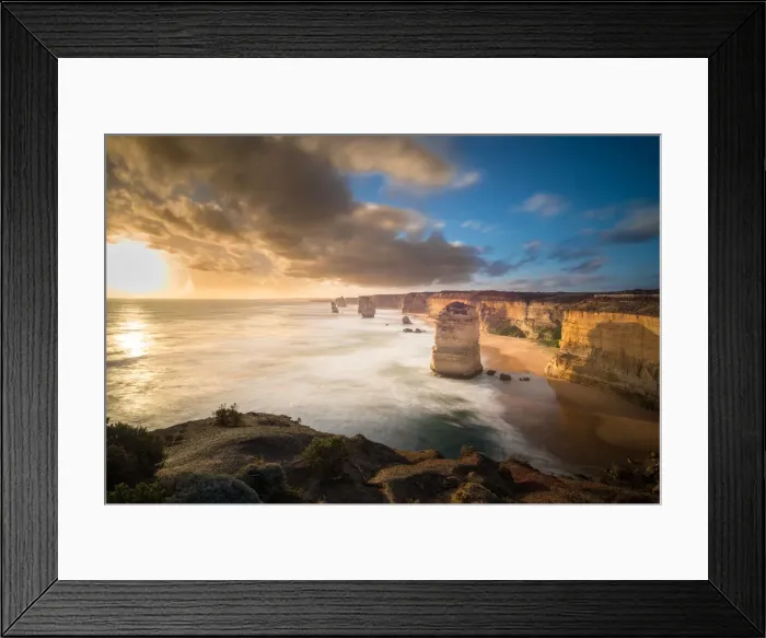 Framed Print : The twelve Apostle in Melbourne