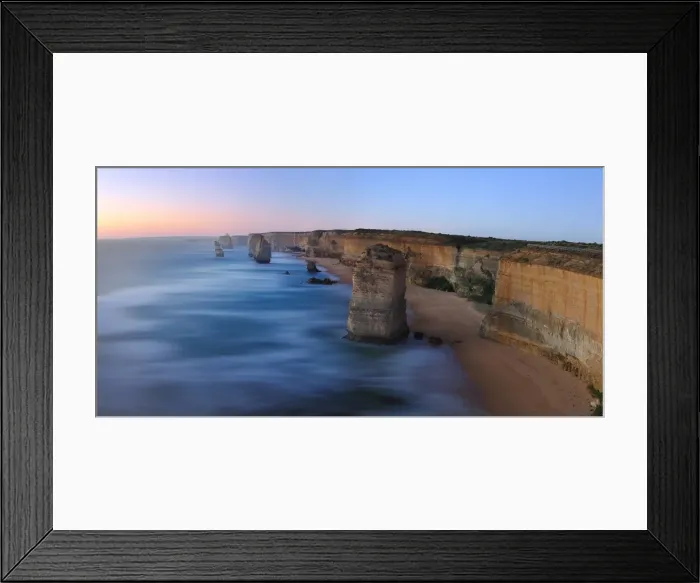 Framed Print : Great Ocean Drive panoramic scenery Framed Print : Great Ocean Drive panoramic scenery