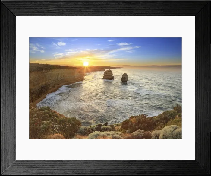 Framed Print : 12 Apostle Scenery
