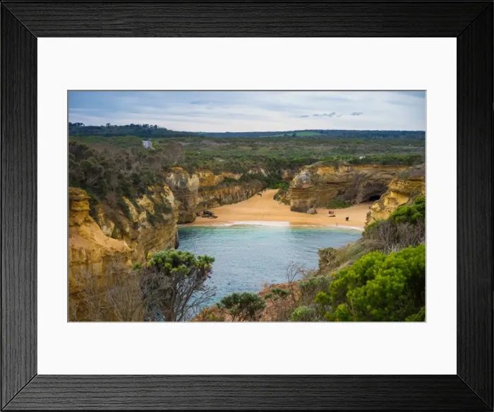 Framed Print : Twelve apostles. Great Ocean Road, Australia. Famous rock formations