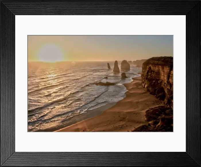 Framed Print : Twelve Apostles sunset Framed Print : Twelve Apostles sunset