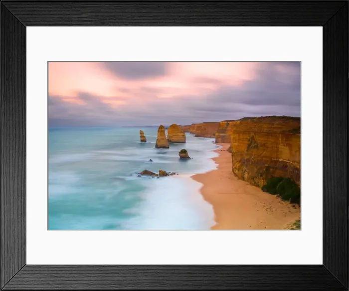 Framed Print : Sunrise at Twelve Apostles