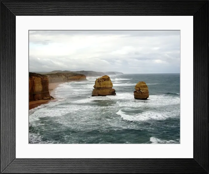Framed Print : Along the Victoria Coast Framed Print : Along the Victoria Coast