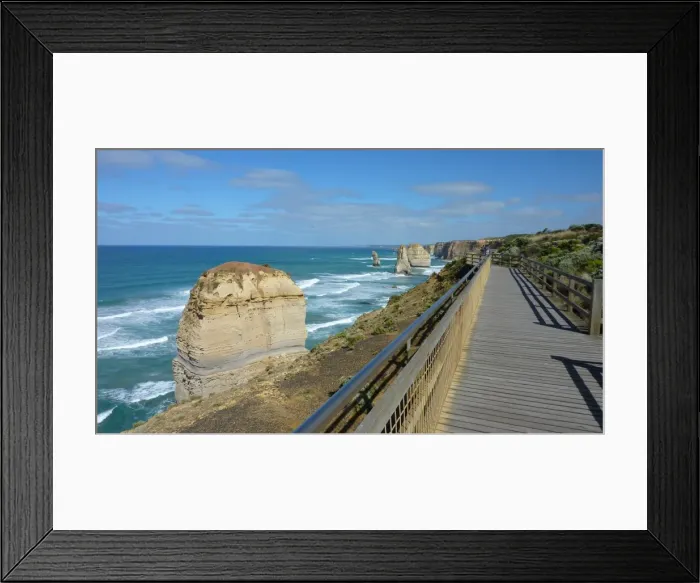 Framed Print : Walking Path at the Twelve Apostles Framed Print : Walking Path at the Twelve Apostles