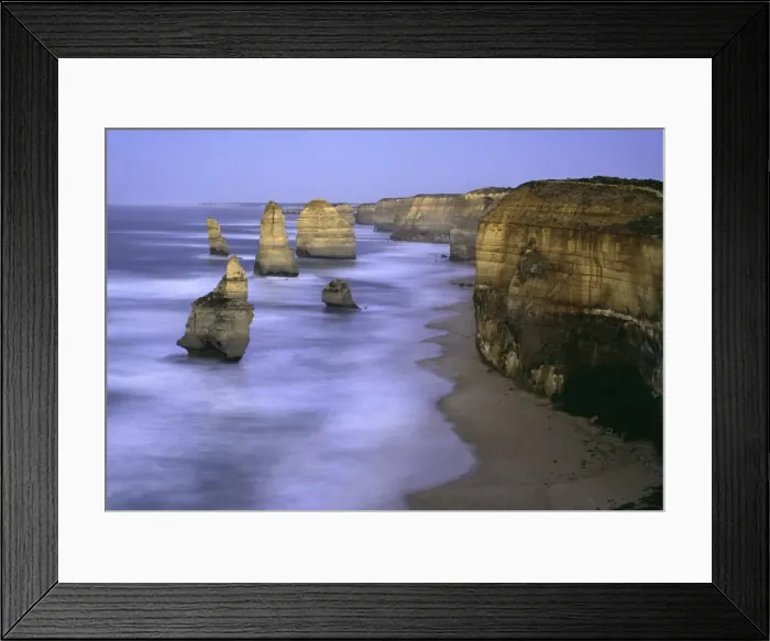 Framed Print : Australia, Victoria, Port Campbell National Park, Twelve Apostles, dawn Framed Print : Australia, Victoria, Port Campbell National Park, Twelve Apostles, dawn
