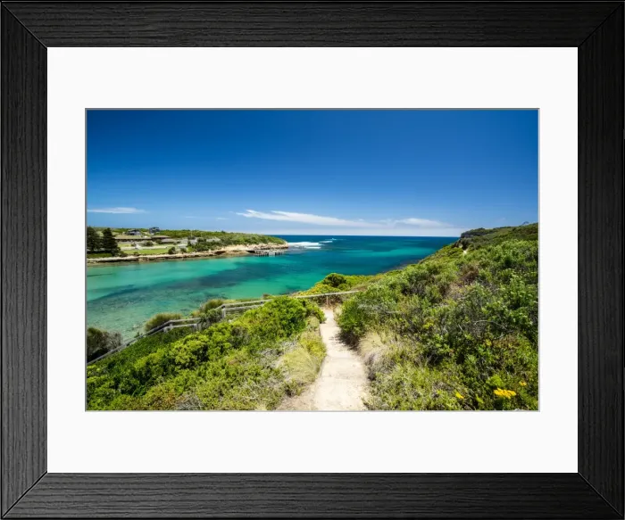 Framed Print : Port Campbell bay
