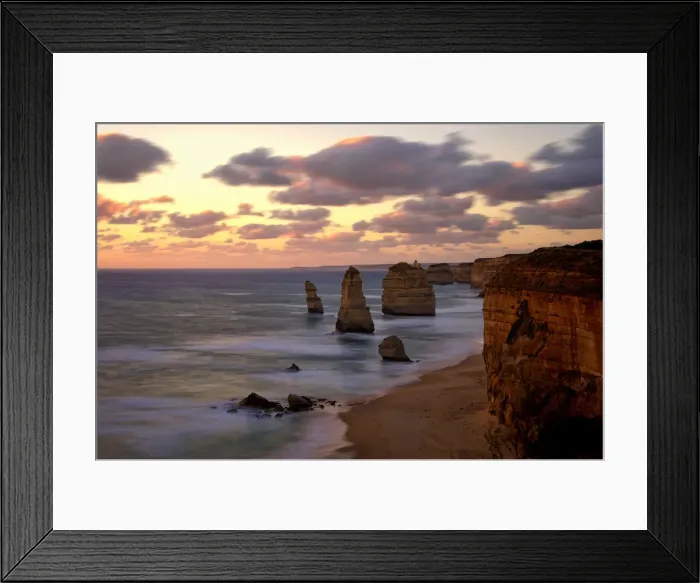 Framed Print : Twelve Apostles sunset Framed Print : Twelve Apostles sunset