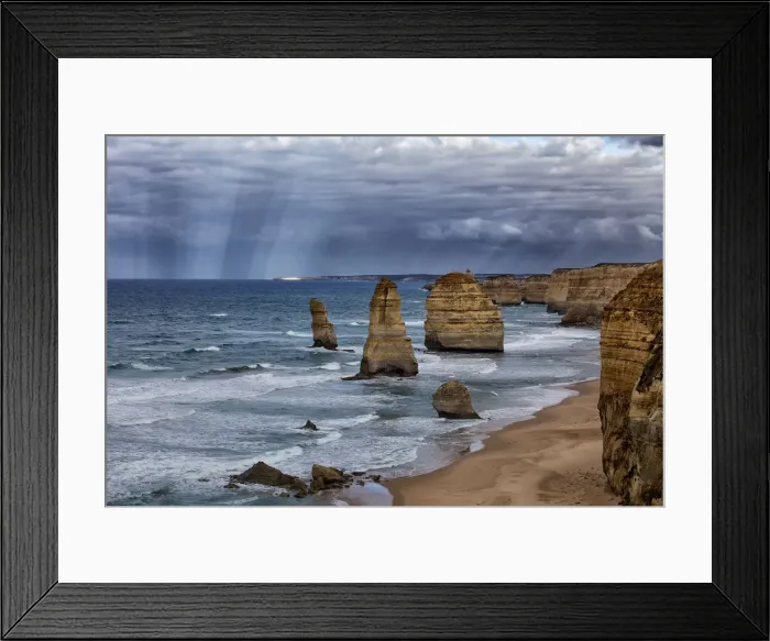 Framed Print : Apostle sunbeams Framed Print : Apostle sunbeams