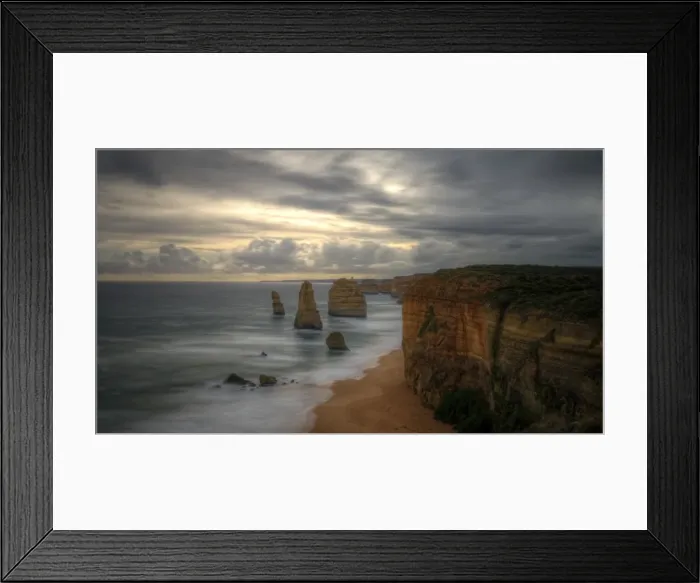 Framed Print : Twelve Apostoles Great Ocean Road Sunset