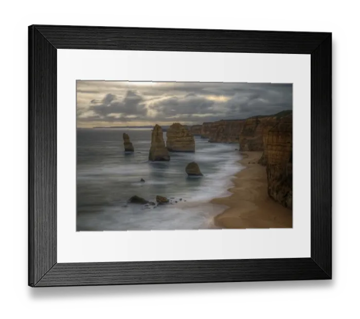 Framed Print : Twelve Apostoles Great Ocean Road Sunset
