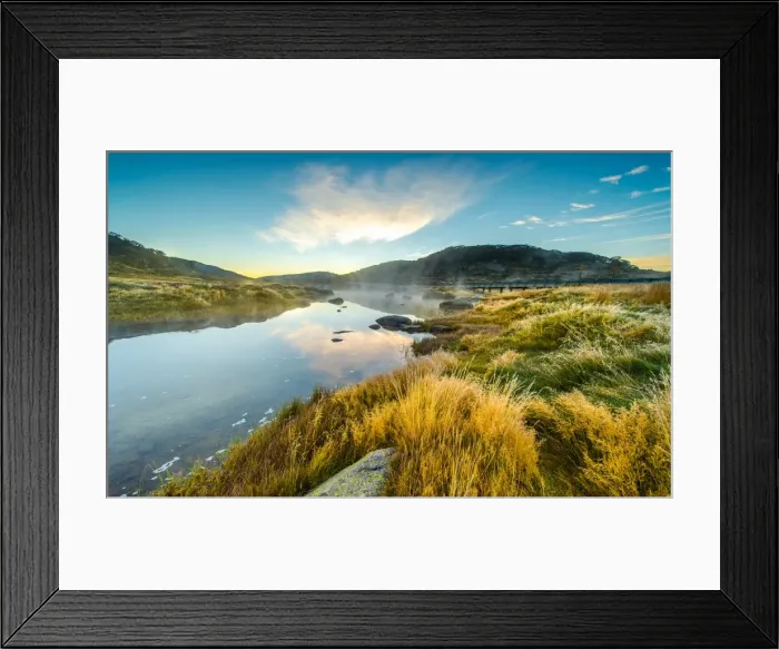 Framed Print : God Morning mist
