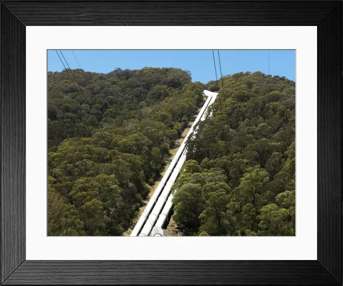 Framed Print : hydro power station in the snowy mountain, national park kosciuszko Framed Print : hydro power station in the snowy mountain, national park kosciuszko