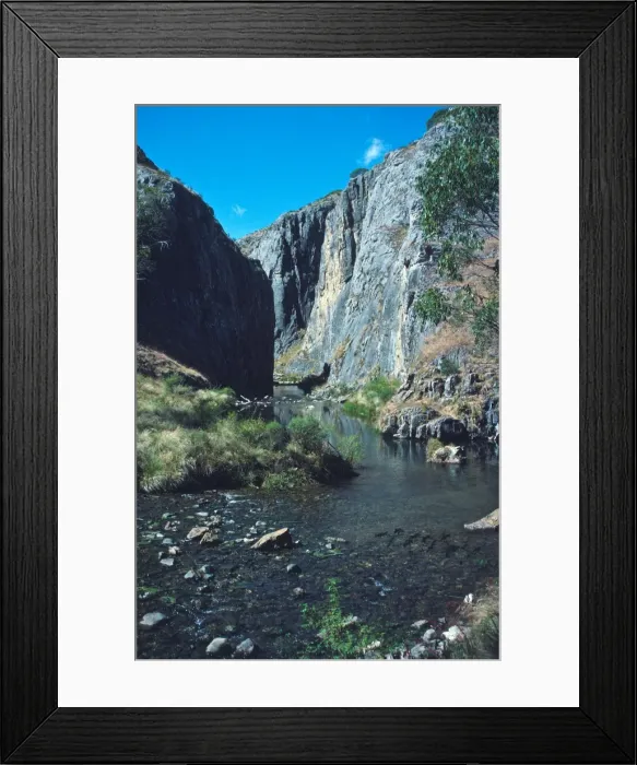 Framed Print : Cooleman Gorge
