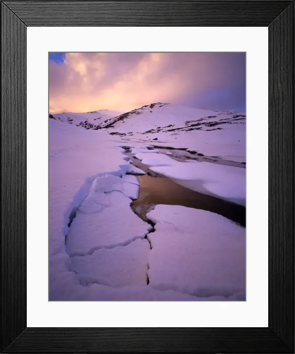 Framed Print : Australia, New South Wales, Headley Tarn and Mt. Twynam at sunset Framed Print : Australia, New South Wales, Headley Tarn and Mt. Twynam at sunset