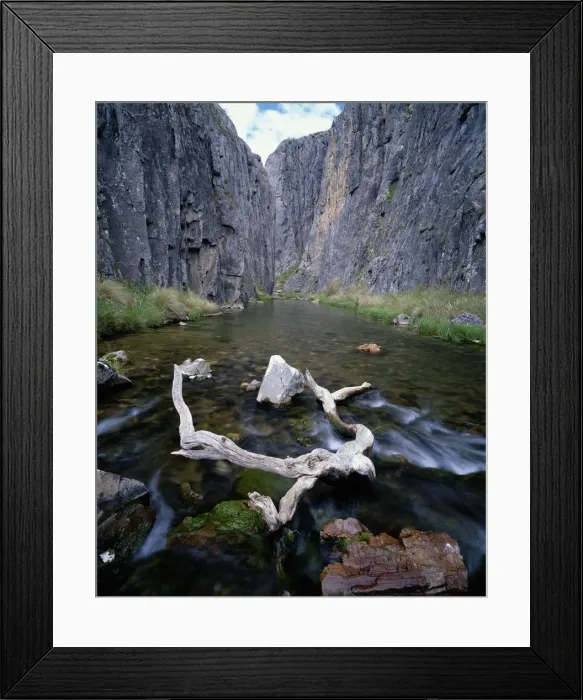 Framed Print : Australia, New South Wales, Kosciuszko National Park, Coolaman River