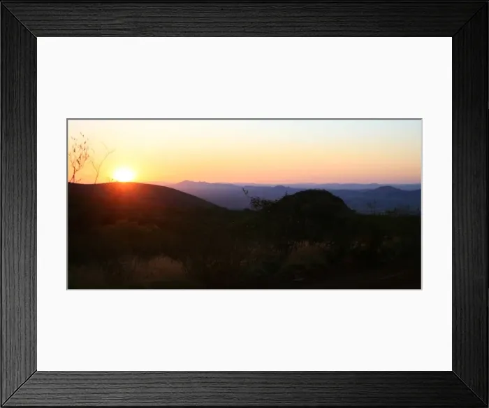 Framed Print : Newman Sunset Framed Print : Newman Sunset