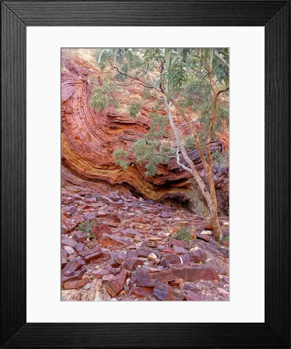 Framed Print : Hamersley Gorge, Karijini National Park, Western Australia