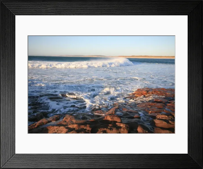 Framed Print : Australian Waves