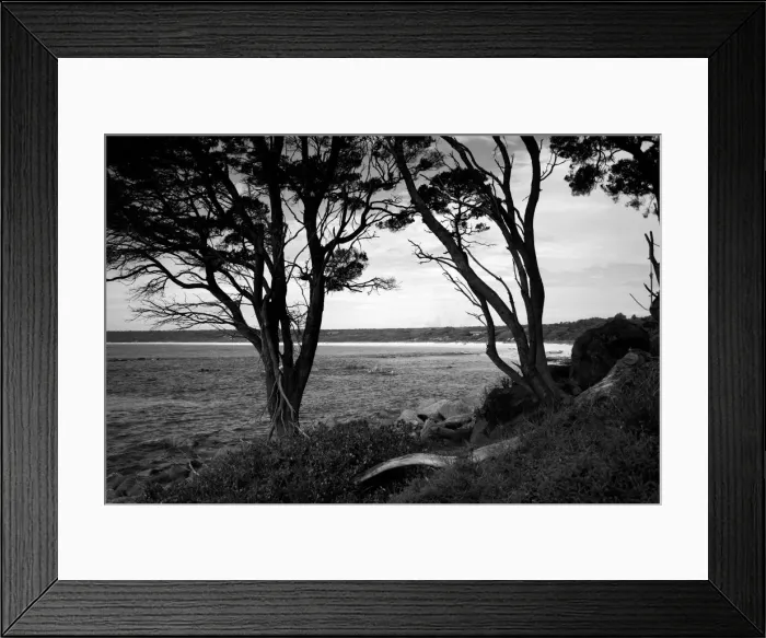 Framed Print : Bunker Bay Beach