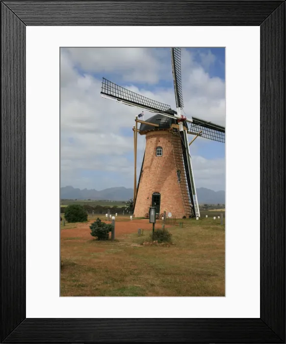 Framed Print : The Lily Dutch Windmill For a unique stay Framed Print : The Lily Dutch Windmill For a unique stay