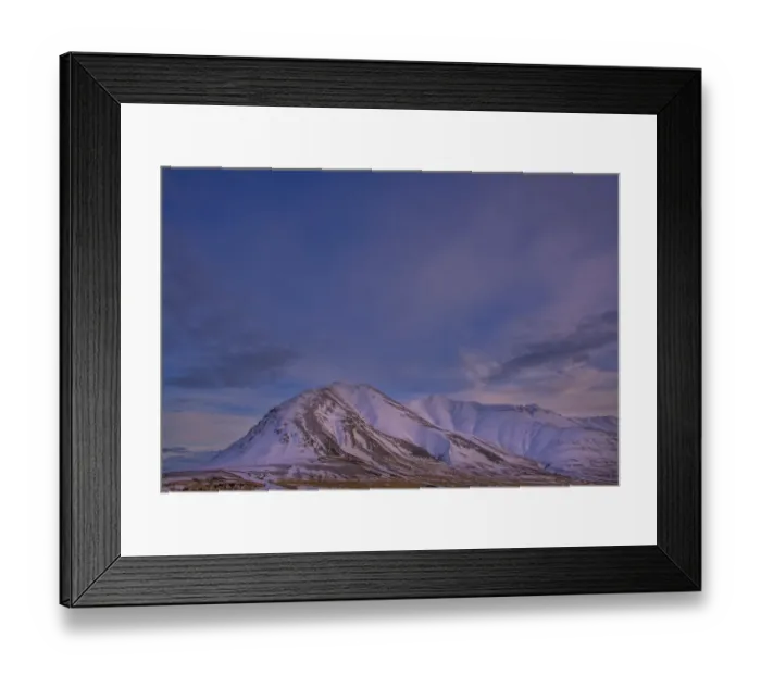 Framed Print : Hraunsfjord