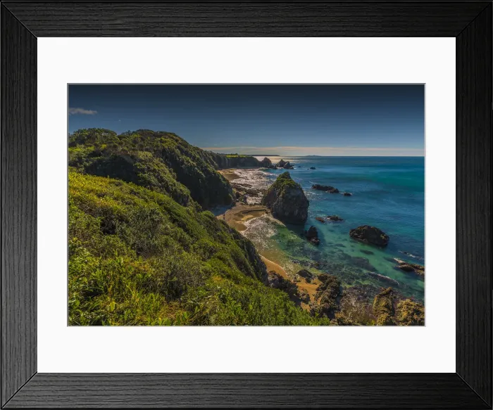 Framed Print : Bermagui and pristine coastal areas of the southern coastline of New South Wales, Australia Framed Print : Bermagui and pristine coastal areas of the southern coastline of New South Wales, Australia