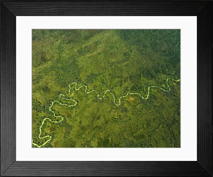 Framed Print : Channel country Framed Print : Channel country