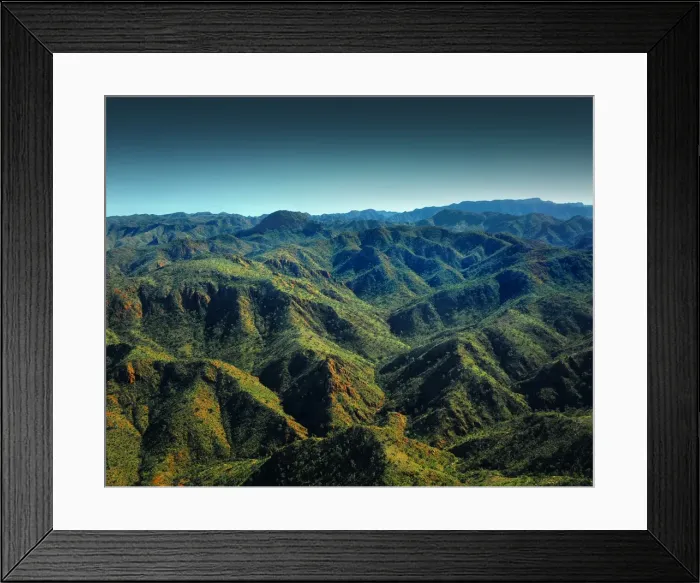 Framed Print : Arkaroola, in the Northern flinders Ranges is a colourful Framed Print : Arkaroola, in the Northern flinders Ranges is a colourful
