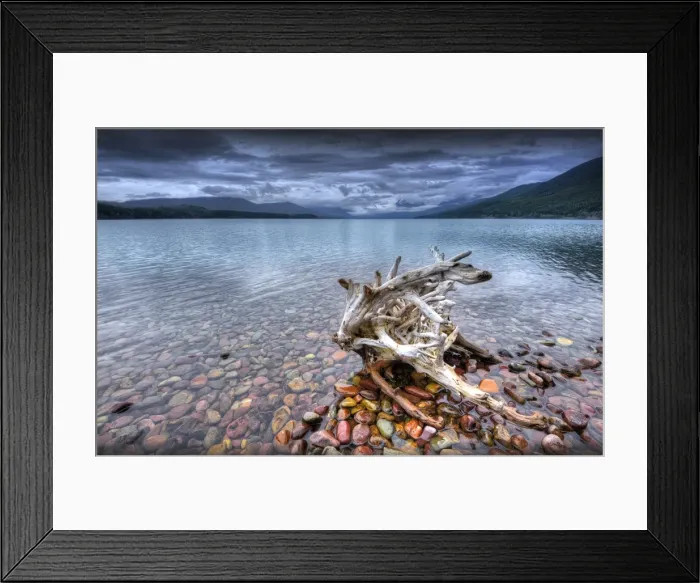 Framed Print : Lake McDonald, Glacier Lake National park, Montana, United States of America Framed Print : Lake McDonald, Glacier Lake National park, Montana, United States of America