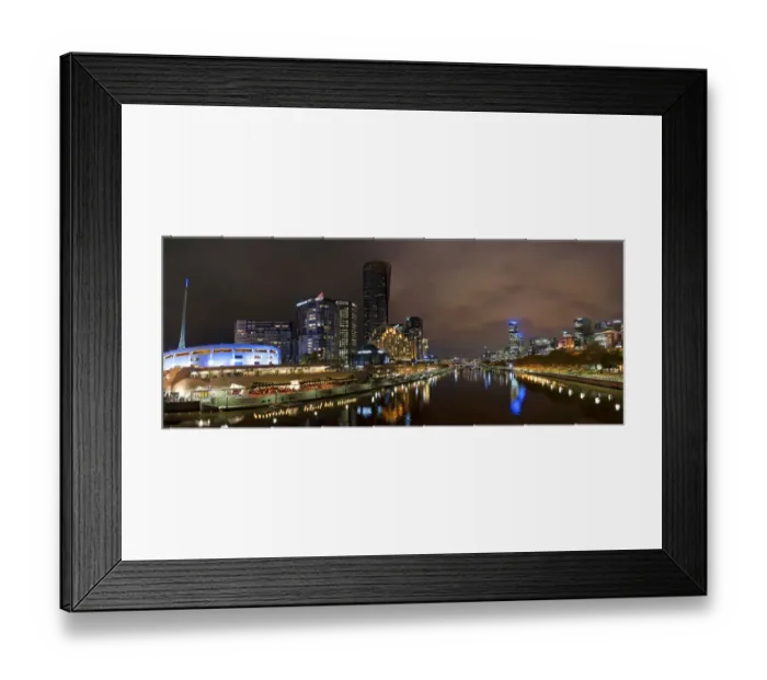 Framed Print : Melbourne city view, Victoria, Australia Framed Print : Melbourne city view, Victoria, Australia