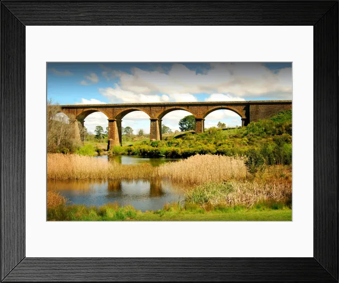 Framed Print : Malmsbury viaduct, Victoria, Australia