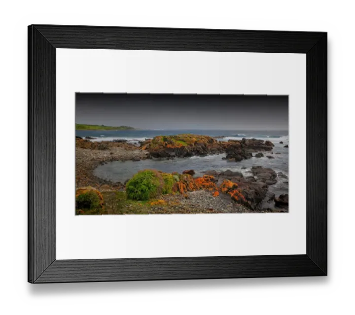 Framed Print : Victoria cove, King Island, Bass Strait, Tasmania, Australia