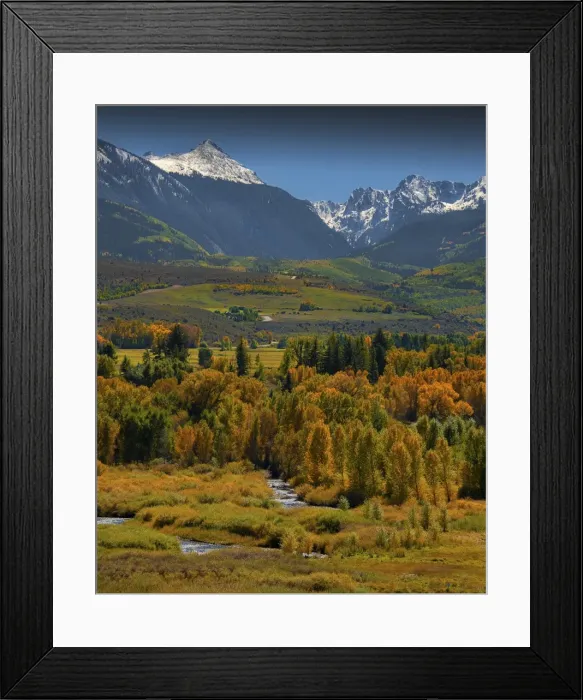 Framed Print : Autumn in Vaile, Colorado, south west United States of America