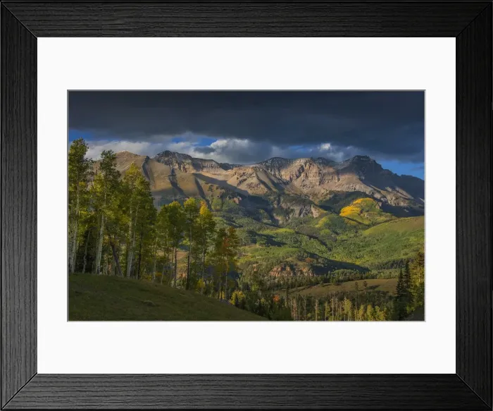Framed Print : Mount Wilson view, Colorado, south west United States of America