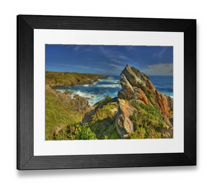 Framed Print : Seal Rocks, King Island, Bass Strait, Tasmania, Australia