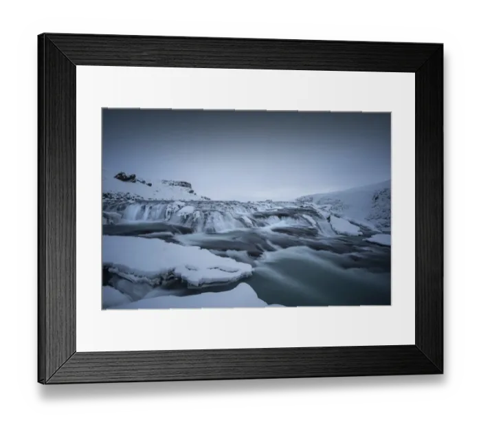 Framed Print : Gullfoss Falls