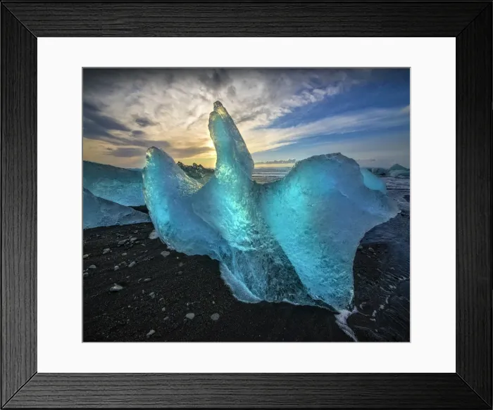 Framed Print : Jokulsarlon beach Framed Print : Jokulsarlon beach