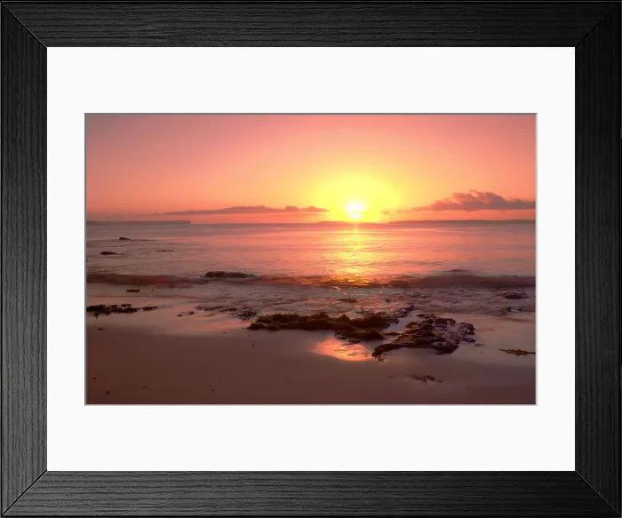 Framed Print : Jervis bay sunrise, New South Wales, Australia