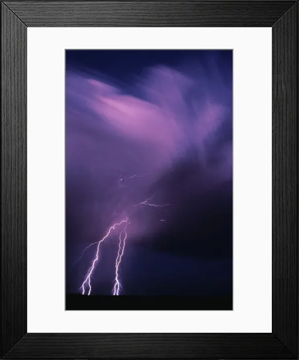 Framed Print : Storm, Burke, outback New South Wales, Australia
