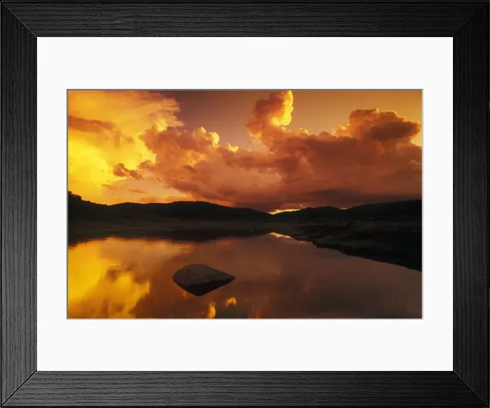 Framed Print : An Alpine view, Snowy Mountains, New South Wales, Australia Framed Print : An Alpine view, Snowy Mountains, New South Wales, Australia