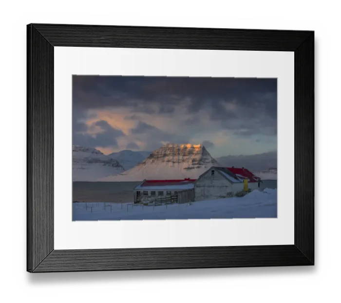 Framed Print : A farm near Grundarfjordur, northwest Iceland Framed Print : A farm near Grundarfjordur, northwest Iceland