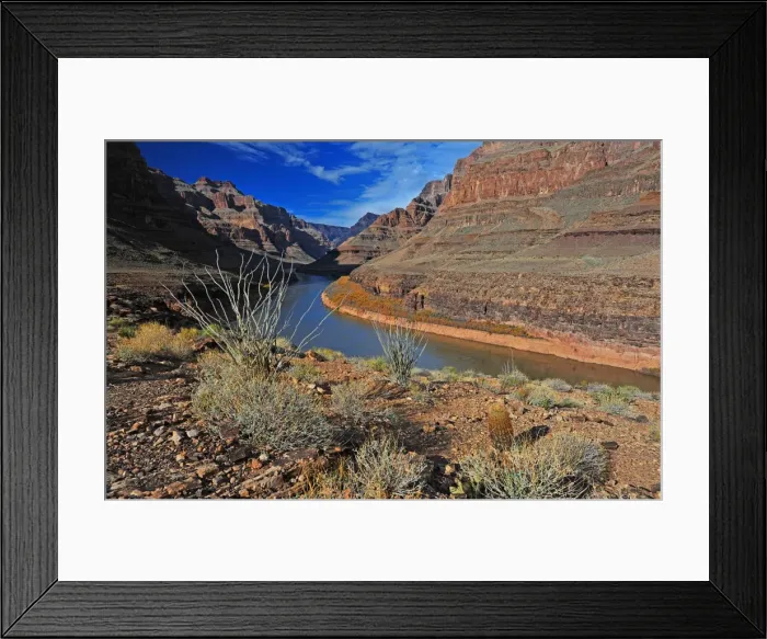Framed Print : The Colorado river, Arizona, United States of America Framed Print : The Colorado river, Arizona, United States of America