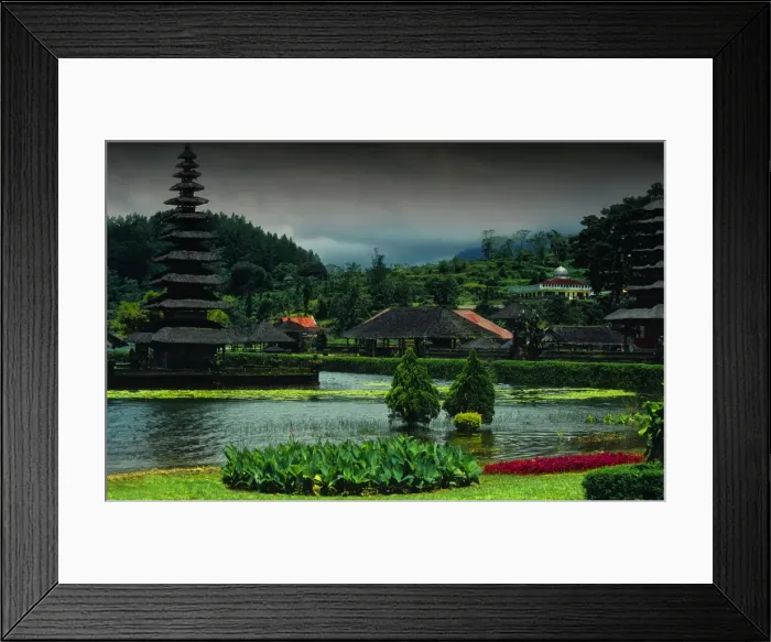 Framed Print : Lake Bratan, in the mountainous region on the island of Bali, Indonesia Framed Print : Lake Bratan, in the mountainous region on the island of Bali, Indonesia