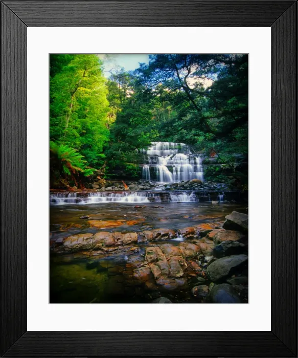 Framed Print : Liffey Falls, a beautiful and scenic area in northern Tasmania, which is protected rainforest and part of the world heritage forests Framed Print : Liffey Falls, a beautiful and scenic area in northern Tasmania, which is protected rainforest and part of the world heritage forests